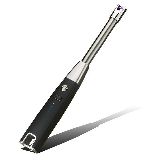 Electric Arc Grill Lighter USB Rechargeable with Long Neck Windproof