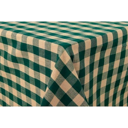 

70 x 70 Round Green Check Pattern Table Cloth