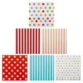 thumbnail image 1 of Dosaele6 Sheets Wrapping Supplies Present Paper Birthday Gift Dot Baby, 1 of 8
