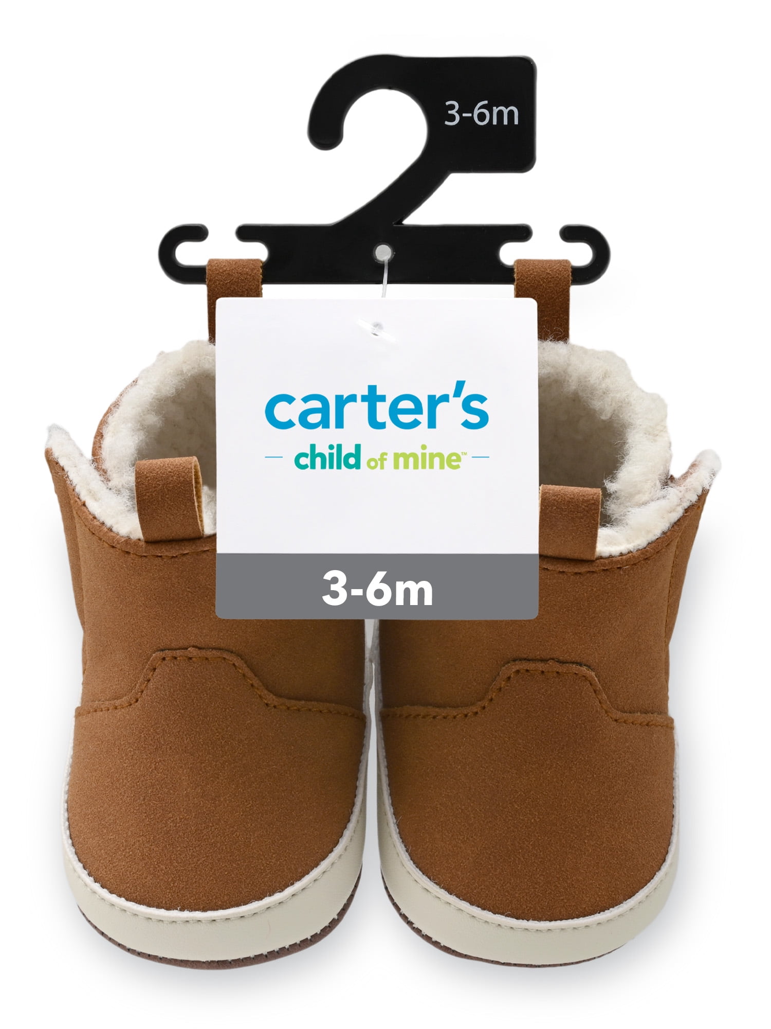 Carter's Child of Mine Infant Boys Boots, Size 3-6 Months, Color Brown