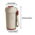 thumbnail image 3 of Vintage Insulated Coffee Mug, 316 Food Grade Stainless Steel Smart Lined Sport Cup, 12-Hour Hot & 24-Hour Cold Leak-Proof Travel Mug with Handle, 3 of 5