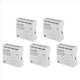 thumbnail image 1 of 5X Módulo de Interruptor Inteligente Tuya ZigBee de 4 Canales RF433 Automatización del Hogar Inteligente Disyuntor DIY Relé Inalámbrico Control de Voz, 1 of 5