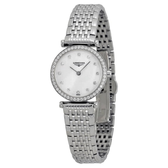 Longines La Grande Classique Women's Diamond Swiss Quartz Watch L4.241.0.80.6