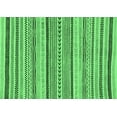 thumbnail image 1 of Ahgly Company Indoor Rectangle Abstract Emerald Green Modern Area Rugs, 4' x 6', 1 of 4