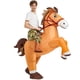 thumbnail image 1 of Disfraz inflable de caballo KOOY Ride On Cowboy para adulto, 1 of 6