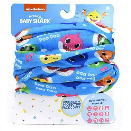 Baby Shark Neck Wrap on Card- 2 PACK