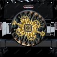 thumbnail image 1 of Metal Multicolor Corals Print Spare Tire Cover Waterproof Tire Wheel Protector for Car Truck SUV Camper Trailer Rv 14"-17", 1 of 5