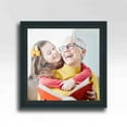 thumbnail image 2 of 16x16 Frame Black Real Wood Picture Frame Width 1.25 inches | Interior Frame Depth 0.5 inches |, 2 of 8