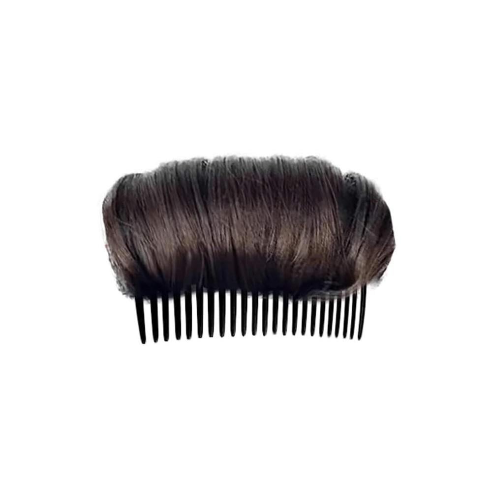 DIYOO Bump Up Comb Clip Bun Hair, Half Ball Head Coil Beehive Hair Styler  Hair, Styling Clip Volume Maker Hair Insert for Women Girls DIY Hairstyle  Beauty Tool (Dark brown) 