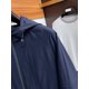 thumbnail image 5 of Chaqueta holgada con capucha y textura de burbuja informal para exteriores fina de primavera/verano para hombre Zz, 5 of 5