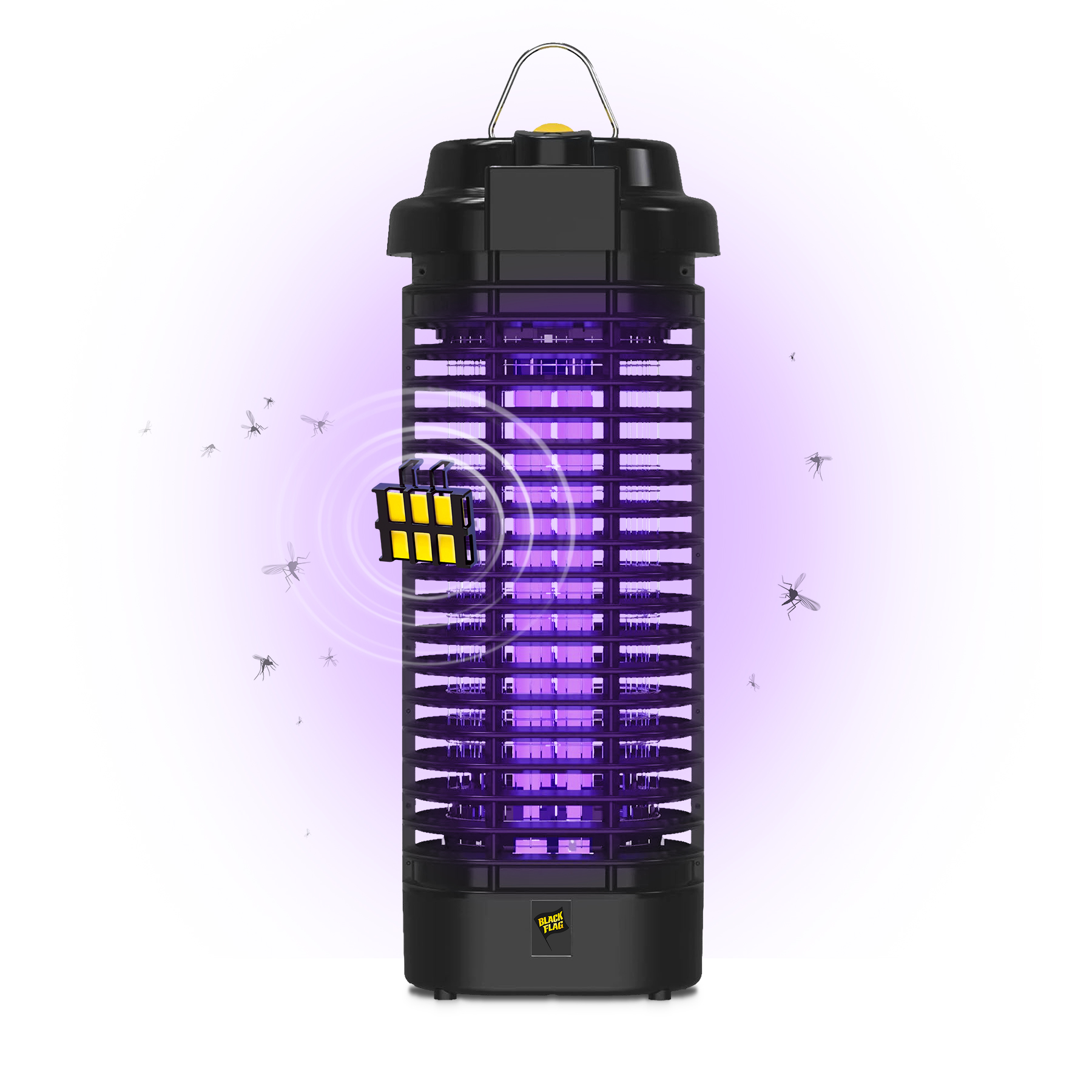 Black Flag 5500 Volt Deluxe Electronic Insect Killer, 40W