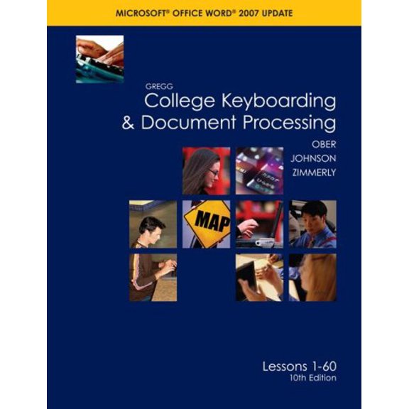 Pre-Owned Gregg College Keyboarding & Document Processing (GDP); Microsoft Word 2007 Update, Lessons 1-60 text