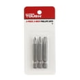 Hyper Tough 3Pack, 2 inch Phillips Screwdriver Bits AU85040K, Phillips
