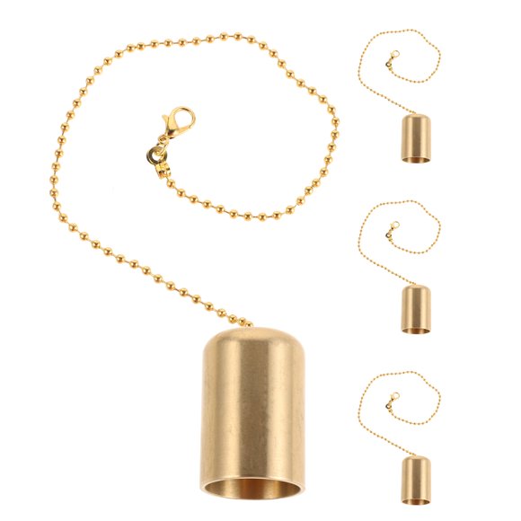 SHOWERORO 4Ud Cobre Dorado Extinguidores Vintage Para Vela Accesorio Y Decorativo De Latón