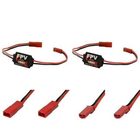 HobbyFlip FPV Image Transmission Holder w/ Male Only/Female Only Plug Cables Compatible with GoPro Hero 3
