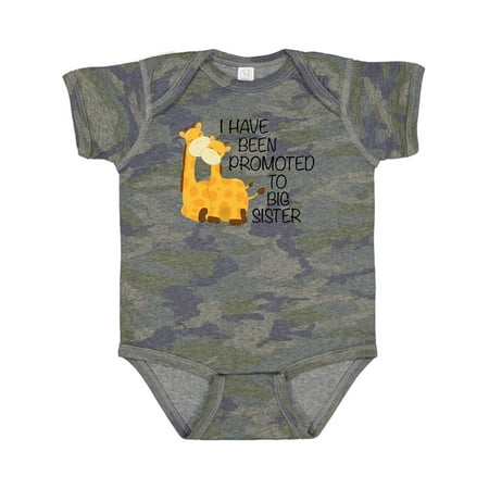

Inktastic I Have Been Promoted to Big Sister Gift Baby Girl Bodysuit
