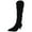 Black  5.5, variant on Bar III Womens Fernn Faux Leather Tall Over-The-Knee Boots
