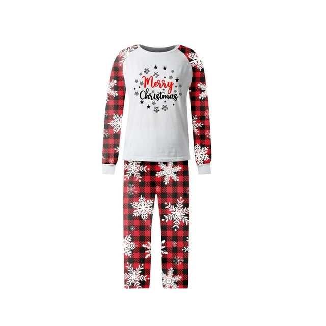 Pyjamas de Noël Assortis pour Hommes Ensembles de Pyjamas de Vacances pour la Famille