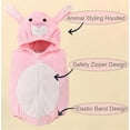 thumbnail image 5 of WIBACKER 0-24M Baby Girl Rabbit Halloween Cosplay Costume Kids' Animal Outfit Snowsuit, 5 of 6