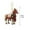 B, variant on Christmas Tree Ornaments Acrylic 2D Flat Christmas Hanging Horse Figurines Ornament Realistic Horse Birthday Party Supplies Gifts for Xmas Party Tree Home Decor