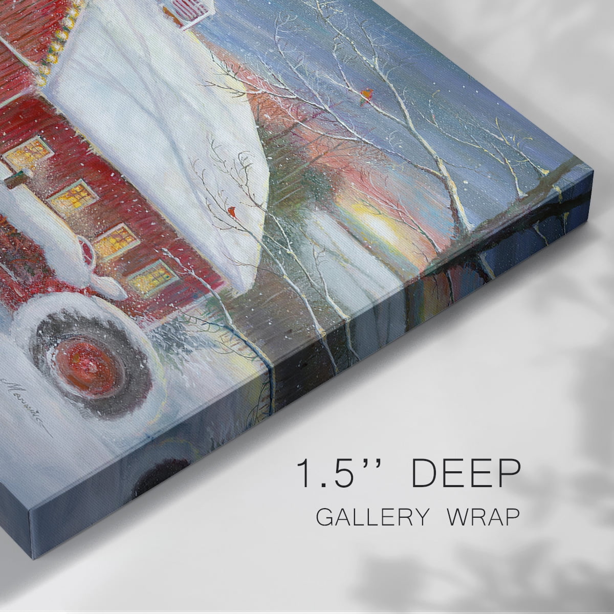 Anticipating Christmas- Gallery Wrapped Canvas