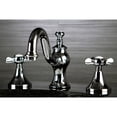 thumbnail image 2 of Kingston Brass KC7161BEX 8 in. Widespread Bathroom Faucet, Polished Chrome, 2 of 5