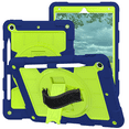 thumbnail image 2 of TECH CIRCLE Case for Apple 10.2-inch iPad 9th/8th/7th Generation - Heavy Duty Protection Shockproof Sturdy Rugged Case with Adjustable Hand/Shoulder Strap & Rotating Viewing Kickstand, Dark Blue Green, 2 of 9