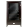 thumbnail image 3 of Winsome Wood Bordeaux 20-Bottle Modular Wine Cabinet, Espresso Finish, 3 of 11