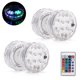 thumbnail image 2 of Luces LED sumergibles con mando a distancia, luces subacuáticas impermeables que funcionan con 16 lámparas que cambian de color para piscina, estanque, acuario, bañera, decoración de ducha Adepaton 2035768-2, 2 of 8