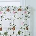 thumbnail image 5 of Floral Curtains Kitchen Coffee Curtains Bedroom Rod Curtains Lace Short Curtains Lace Curtains 54 X 24 Inch 1 Panels, Curtain, 5 of 9