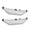 2PCS-White, variant on Kayak PVC Inflatable Outrigger Stabilizer Float Water Float Buoys Kayak Boats Fishing Standing Float Stabilizer Systems
