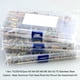 thumbnail image 5 of Speravity 50 piezas M 4 M5 M6 M8 M10 Tuerca de remache de cabeza plana de acero al carbono Tuercas avellanadas de aluminio Kit de herramientas Herramientas y ferretería, 5 of 6