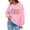 Pink1, variant on Graphic Hoodies for Women Fall Winter Clothes Pullover Novelty Long Sleeve Loose Fit Casual