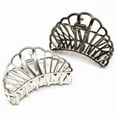 thumbnail image 2 of QinGoo Medium Metal Hair Claw Clip for Women Strong Hold Non-Slip Hair Accessory 1 Count, 2.76 Inch, Black, 2 of 6