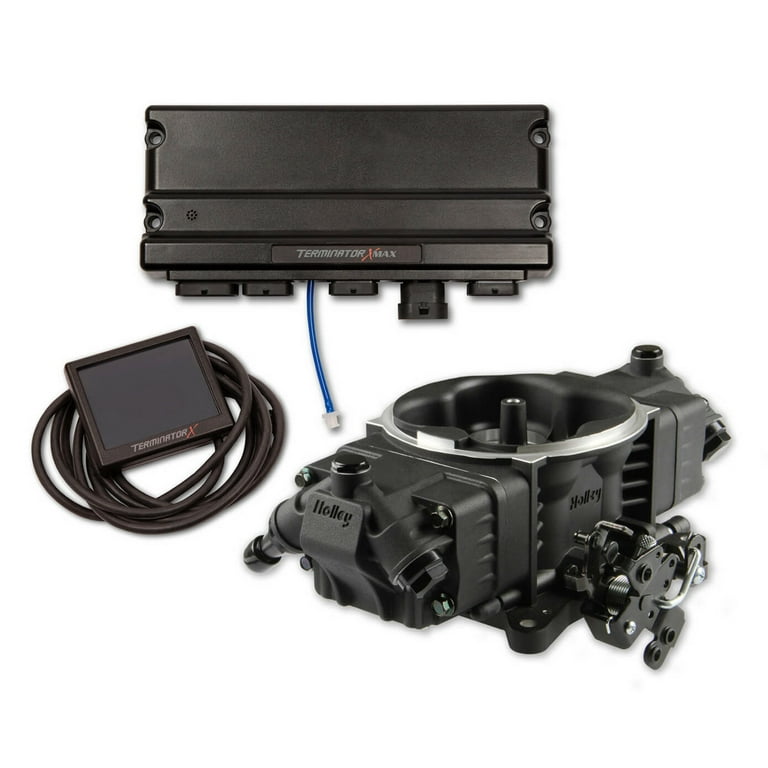 Holley Terminator X MAX STEALTH 4150 EFI Kit w/Trans Con Holley Terminator X MAX STEALTH 4150 EFI Kit w/Trans Con