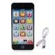 thumbnail image 1 of Phone Kids Learning Toy Play Cell Phone White with USB Recharable, 1 of 5
