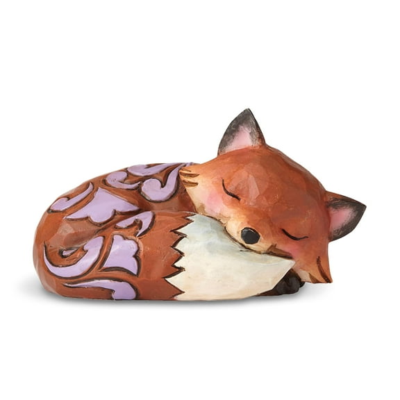 Enesco Jim Shore HWC Mini Fox Sleeping