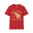 thumbnail image 2 of Don't Worry Be Capybara-Funny Humor Universe Softstyle TShirt, 2 of 8