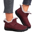 thumbnail image 2 of Willtoo Winter Waterproof Boots for Women Snow Ankle Faux Fur Lined Shoes Slip On Warm Winter Boot, 2 of 6