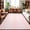 Pink, variant on Grey Ombre Washable Round Area Rug 4 ft, Modern Gradient Solid Color Abstract Rustic Soft Non Slip Rugs Stain Repellent Indoor Felt Carpet for Living Dining Room Bedroom Home Office