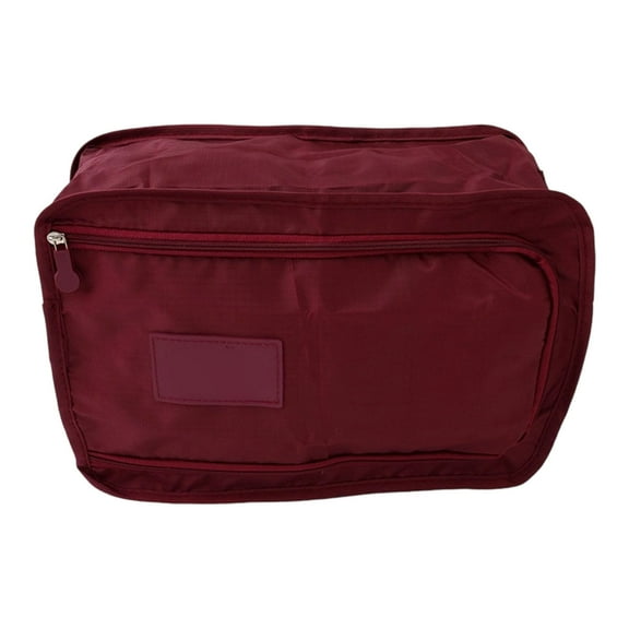 Ventilated Shoe Storage Organiser With Separate Storage Layers Oxfords Fabric Construction Bag For Sports Equipment