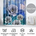thumbnail image 5 of Extra Long Shower Curtain72x84 inch Length Rustic Farmhouse Shower Curtain,Floral Shower Curtains Sets for Bathroom Waterproof Fabric Bath Curtain with 12 Hooks 72x72in, 5 of 6