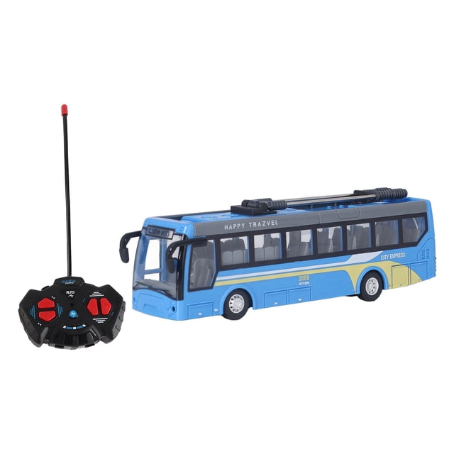 Autobús de Control Remoto, Juguete de Autobús Escolar RC Para Niños, Recargable, Alta Simulación de Conduccio en Todas Las Dirreciones para Regalos de Niños, Paquete