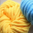 thumbnail image 5 of Cotton Blend Polyester Knitting Yarn Weaving Crochet Thread Scarf Sweater Knitting Accessories yellow, 5 of 8