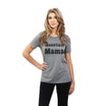 thumbnail image 2 of Thread Tank Mountain Mama Women's Fashion Relaxed Crewneck T-Shirt Tee Heather Grey X-Large, 2 of 5