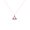 Rose, variant on Pure Elegance Graceful Libra Zodiac Blue Sapphire Pendant Necklace In 925 Sterling Silver 14K White Gold Over For Women