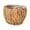 Brown M, variant on Brown S Small Hand-Woven Rattan Flower Basket For Plant Pot Cover Storage In Deep Earthy Tone