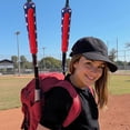 thumbnail image 2 of Protective Baseball Bat Handle Cover Baseball & Softball Handle Cover Cushy Zippered Sleeve for Grip Replacement Bat Grip Wrap Vehicle Protector, 2 of 6