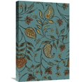 thumbnail image 1 of Global Gallery Daphne Brissonnet 'Paisley Trail I Patterns' Canvas Wall Art, 1 of 4