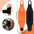 thumbnail image 2 of Topboutique Wrist Brace,2 Pcs Adjustable Compression Wrist Wrap,Ultra-Thin Wrist Wraps,Carpal Tunnel Brace Support for Pain Relief, Arthritis, Tendonitis,Fitness Enthusiasts (Black orange), 2 of 9